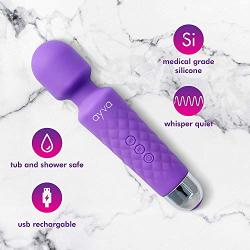 Hand Held Personal Massager | Electric Massaging Bliss Wand with Multiple Settings by Ayva Wellness