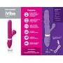 Doc Johnson iVibe Select - iRoll - Silicone Rabbit-Style Vibrator - Pleasure Beads Along Shaft Move Up-and-Down, Clit-Stimulating Wheel of Rotating Silicone"Tongues", Purple Doc Johnson iVibe Select - iRoll - Silicone Rabbit-Style Vibrator - Pleasure Beads Along Shaft Move Up-and-Down, Clit-Stimulating Wheel of Rotating Silicone"Tongues", Purple