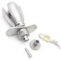 ThinkMax Chastity Device Stainless Steel Butt Plug Heavy Lock Petal Expension Anal Chastity for Advanced Fetish BDSM Game ThinkMax Chastity Device Stainless Steel Butt Plug Heavy Lock Petal Expension Anal Chastity for Advanced Fetish BDSM Game