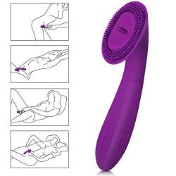 Clitoral Vibrator, Proxoxo Waterproof G Spot Vibrator with 8 Suction & Vibration, Rechargeable Nipple Vagina Clit Stimulator Adult Sex Toy for Women Couples (Purple)