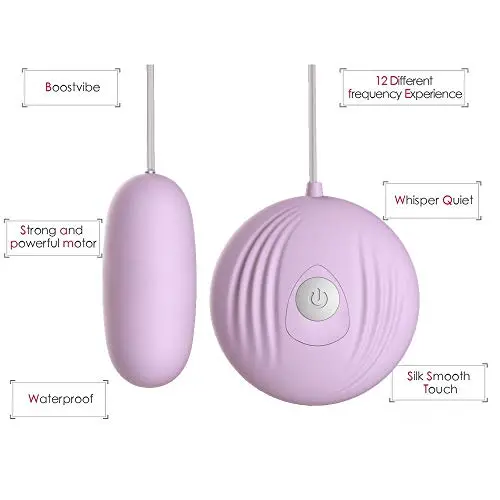 Mini Bullet Compact Power Multi Speed Power Pack Egg Love Bullets & Eggs for Women and Couple Female Waterproof Bullet Love Egg with 7-Frequency for Women
