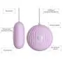 Mini Bullet Compact Power Multi Speed Power Pack Egg Love Bullets & Eggs for Women and Couple Female Waterproof Bullet Love Egg with 7-Frequency for Women