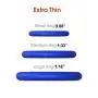 Male Cock Rings - Silicone Penis Ring Set - Sex Pleasure Rings for Erection Enhancing and Last Longer Orgasm - Blue