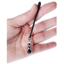 Spartacus Beaded Nipple Clamps with Tweezer Tip, Black