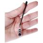 Spartacus Beaded Nipple Clamps with Tweezer Tip, Black