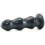 Doc Johnson American Bombshell - B-7 Tango - Vac-U-Lock and F Machine Compatible Dildo or Butt Plug - Gunmetal Grey