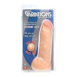 Penthouse FDA Approved Realistic Dildo Cyberskin Extreme Thick Cock Dong for Women, Men and Couples