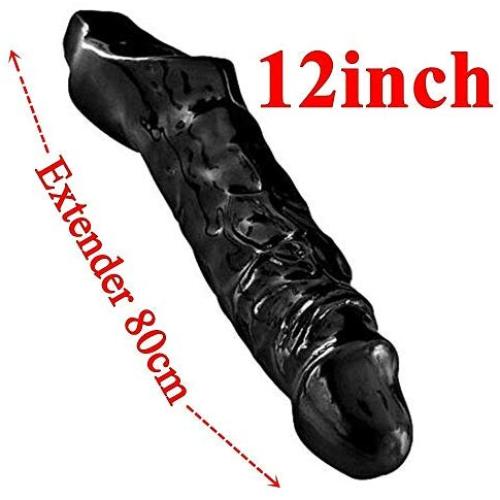 USQD Girth Enhancer Lock Sleeve Ring for Men Reusable -Time Delay Extremely Pleasure Wonderful Relax Personal Toy Lifelike Extremely