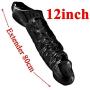 USQD Girth Enhancer Lock Sleeve Ring for Men Reusable -Time Delay Extremely Pleasure Wonderful Relax Personal Toy Lifelike Extremely