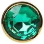 Senoow Gold Alloy Chome Metal Plated Jeweled Toy PluInsert Sixy Stopper Senoow Gold Alloy Chome Metal Plated Jeweled Toy PluInsert Sixy Stopper