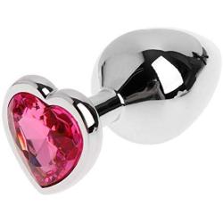 Stainless Steel Jewel Heart análê Bútt Plùg Adùllt Tõys for Women Men