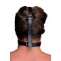 Strict Leather Blindfold Harness and Ball Gag