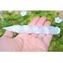 Charged 6" Spiral Faceted Selenite Crystal Wand Powerful Healing Energy Reiki by ZENERGY GEMS Charged 6" Spiral Faceted Selenite Crystal Wand Powerful Healing Energy Reiki by ZENERGY GEMS