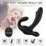 lanla Anal Sex Toys Prostate Massager -Feelingirl Male Vibrators Penis Ring