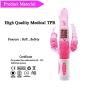 Haiya Rabbit Vibrator Dildo G-spot Multi Speed Rotation and Vibration Massager Simulation Sex Toy - Pink