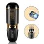 Risareyi Strong Thrusting Deep Throat Cup For Men Auto Electric Sucking Blow-job Mâstürbâtîon Device Intelligent Heating Orǎl Cup T-shirt