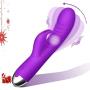 G-spot Rabbit Vibrator, OUREIDA 7-Speed Vibrating Clitoris Stimulator with Flexibly Bendable Head , Rechargeable Viberate Toys for Women or Couples