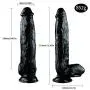 12.2 Inch Extra Long Big Handsfree Personal Relax Massager with Handsfree Suction Cup Box Package