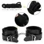 Satemey -04 Industrial Massage Tools B=D=S=M S+é+x Bo&ndà-gé F&ét-ish Intimate Comfortable Béd kit Rësstrâînts (Black)