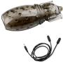 Romi 12-Frequency Remote Control Penis Head Vibrator Male Penis Vibration Exerciser Masturbation Device Sex Toys