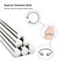 Penis Glans Ring Erection Enhancing with Stainless Steel Joy Ball Sex Toy Rings for Cock Pleasure (30mm, 2 Joy Balls) Penis Glans Ring Erection Enhancing with Stainless Steel Joy Ball Sex Toy Rings for Cock Pleasure (30mm, 2 Joy Balls)