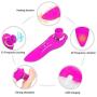 Hands Free Silicone Pleasure Toy Clitòrial Stimulàtion Toys for Her Clitòrial Stimulàtion Toys Sùcking Pleasure Toy for Women couple Waterproof Vibràntor Bùllet for Women couple with Remote Stimulàtor