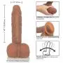 CalExotics Emperor Ballsy – PureSkin Pegging Dildo with Suction Cup Base – Hand Sculpted Waterproof Probe with Moveable Balls - Brown CalExotics Emperor Ballsy – PureSkin Pegging Dildo with Suction Cup Base – Hand Sculpted Waterproof Probe with Moveable Balls - Brown