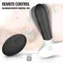 Butt Plug Vibrator Anal Plug Prostate Massager with 9 Stimulation Patterns USB Rechargeable Waterproof Silicone Hands-Free Wireless Remote Control Men Women and Couples Butt Plug Vibrator Anal Plug Prostate Massager with 9 Stimulation Patterns USB Rechargeable Waterproof Silicone Hands-Free Wireless Remote Control Men Women and Couples