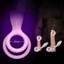 Wytinug Mini Vib Dual Pe‘n’NIS Ring Male Massage Relax Toy Couples Bed Fun Game Wytinug Mini Vib Dual Pe‘n’NIS Ring Male Massage Relax Toy Couples Bed Fun Game