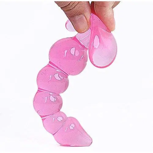 NWDoll Crystal Jellies - TPE Butt Plug Massagers - Ribbed Dildo/Anal Plug - for Beginners (Pink) NWDoll Crystal Jellies - TPE Butt Plug Massagers - Ribbed Dildo/Anal Plug - for Beginners (Pink)