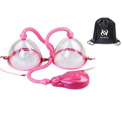 HenMerry Women Larger Dual Vacuum Suction Cup Breast Pump (Electric)