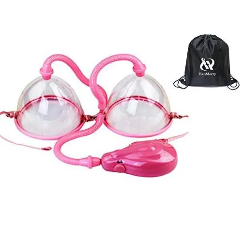 HenMerry Women Larger Dual Vacuum Suction Cup Breast Pump (Electric) HenMerry Women Larger Dual Vacuum Suction Cup Breast Pump (Electric)