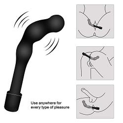 Vibrating Prostate Massager - Adult Butt Anal Plug Sex Toys for Men - Powerful Male Anal Vibrator Device Adult Sex Toys for Men, Women, Couples