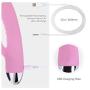 Rabbit Vibrator,Louviva 10 Modes G-Spot Vibrator Waterproof Dual Stimulation Rechargeable Adult Sex Toys for Women,Pink ?-