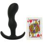 Doc Johnson Mood - Naughty 2 - Silicone Anal Plug - Extra Large - 6.0 in. Long and 1.5 in. Wide - Tapered Base for Comfort Between The Cheeks - Extra Large - Black