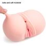 ZEMALIA Male Masturbators 3D Realistic Ass and Clitoris Vagina Doll with T-Back Design Pocket Vagina Pussy Adult Sex Toys Intense Stimulation for Men Sexual Wellness Discreet Packed