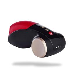 Fun Factory Cobra Libre II - Masturbator, Male Vibrator, Penis Massager, Black/Red, Silicone