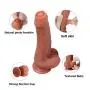 HYLHYL5-F Flexible Soft, Handheld Full Body Wand Shaking Waterproof Massaging Silica Gel Material Length: (8.46inch)