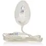CalExotics Sterling Collection - Wired Bullet Egg Vibrator - Sex Toys for Couples, Adult Vibe Massager - Silver CalExotics Sterling Collection - Wired Bullet Egg Vibrator - Sex Toys for Couples, Adult Vibe Massager - Silver