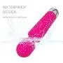 Wand Massager Rechargeable Personal Handheld Wireless Waterproof Muscle Relax Body Care (Pink) Wand Massager Rechargeable Personal Handheld Wireless Waterproof Muscle Relax Body Care (Pink)