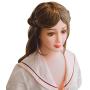 YYOJ Inflatable Sex Doll, Rubber Doll for Men Semi-Solid Silicone Love Doll Lifelike Giant Breast Vagina Anus Female Body Adult Sex Doll