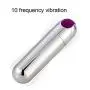 Mini Bullet Vibrator Rechargeable Powerful 10 Speeds G-Spot Clitoral Stimulation Vibrator for Women, Waterproof Clitoris Vagina Stimulator Adult Sex Toys for Couples Mini Bullet Vibrator Rechargeable Powerful 10 Speeds G-Spot Clitoral Stimulation Vibrator for Women, Waterproof Clitoris Vagina Stimulator Adult Sex Toys for Couples