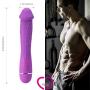 Dildo Vibrator G Spot Clit Vibrator Stimulator Sex Anal Play Massager - Ultra-realistic Penis Vein Folds & Medical Silicone & 10 Powerful Modes for Couples and Women Perfect Gift