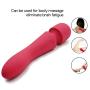 Portable Dual-Motor Powerful Massage Device - 10 Multi-Speed Cordless Handheld Massager - Great On Ease Up Back Legs Hand Pains and Facilitate Sports Recovery (My-Pink)