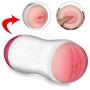 Sex Dolls for Men Lifelike Vibration Masturbation Cup,2 Hole Realistic Male Masturbation Device …