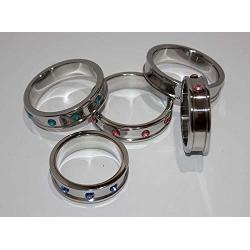 Hells Couture, Deep Shallow Cock Ring 55mm Diamond, Large Style Cock Ring for Hung Men to Improve Sexual Performance