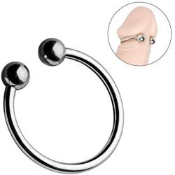 Ewoo Premium Stainless Steel Erection Rings Stretchy Cock Rings for Longer Lasting Orgasm