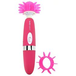 X-gen Products 360 Spinning Head Massagerin Pink, 1 Count