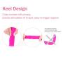 RITER 9 Vibrantion Modes Rotating Vibrantor G Spotter Stimulator Rechargeable Massager Dual Motors Adullt Six Toys for Women Hot Pink