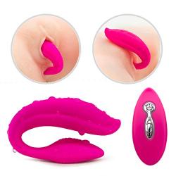 Vi*Brar*tor Bullet Wireless U Shape 8 Speed Ví-bratór for Women USB Rechargeable G-Spot Stimulated Ví-bratórs Adult Sexdd-Toys for Couple Six Products,Ví-bratórs Women Package T-Shirt